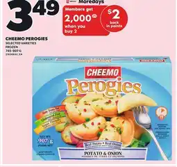 Independent City Market CHEEMO PEROGIES, 745-907 G offer