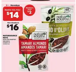 Independent City Market NATURSOURCE NUTS, 500/600 G offer