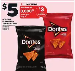Independent City Market DORITOS FLAVOURED TORTILLA CHIPS, 210-280 G offer