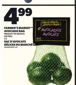 Independent City Market FARMER'S MARKET AVOCADO BAG, 5'S offer