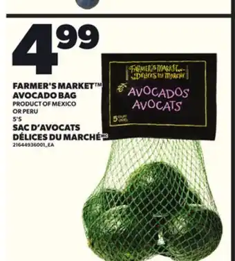 Independent City Market FARMER'S MARKET AVOCADO BAG, 5'S offer