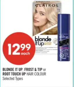 Shoppers Drug Mart BLONDE IT UP, FROST & TIP or ROOT TOUCH UP HAIR COLOUR offer