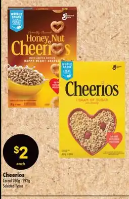 Shoppers Drug Mart Cheerios Cereal offer