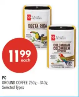 Shoppers Drug Mart PC GROUND COFFEE offer