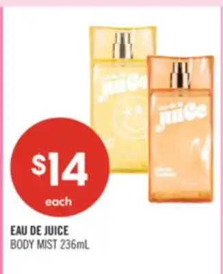 Shoppers Drug Mart EAU DE JUICE BODY MIST offer