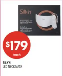 Shoppers Drug Mart SILK'N LED NECK MASK offer