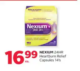 Rexall NEXIUM 24HR Heartburn Relief Capsules offer