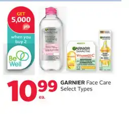 Rexall GARNIER Face Care offer
