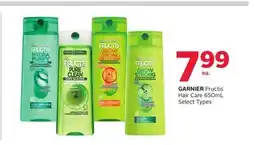 Rexall GARNIER Fructis Hair Care offer