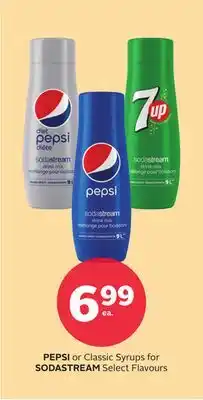 Rexall PEPSI or Classic Syrups for SODASTREAM offer