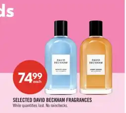 Shoppers Drug Mart SELECTED DAVID BECKHAM FRAGRANCES offer