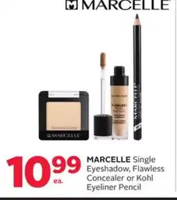 Rexall MARCELLE Single Eyeshadow, Flawless Concealer or Kohl Eyeliner Pencil offer