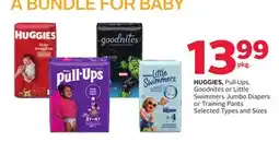 Rexall HUGGIES, Pull. Ups, Goodnites or Little Swimmers Jumbo Diapers or Training Pants offer