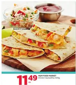 Rexall M & M FOOD MARKET Chicken Quesadillas offer