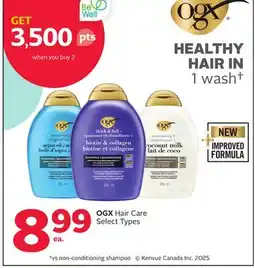 Rexall OGX Hair Care offer