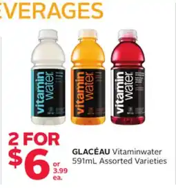 Rexall GLACÉAU Vitaminwater offer