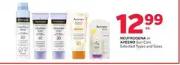 Rexall NEUTROGENA or AVEENO Sun Care offer