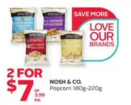 Rexall NOSH & CO. Popcorn offer