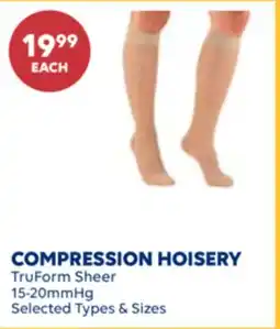 Wellwise by Shoppers COMPRESSION HOISERY TruForm Sheer offer