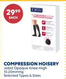 Wellwise by Shoppers COMPRESSION HOISERY Jobst Opaque Knee-High offer