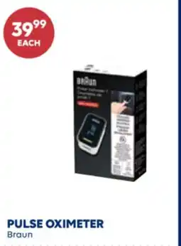 Wellwise by Shoppers PULSE OXIMETER Braun offer