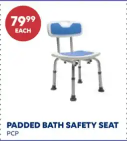 Wellwise by Shoppers PADDED BATH SAFETY SEAT PCP offer