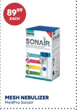 Wellwise by Shoppers MESH NEBULIZER MedPro Sonair offer