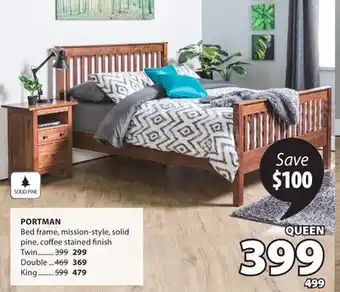 JYSK PORTMAN Bed frame offer