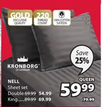 JYSK NELL Sheet set offer