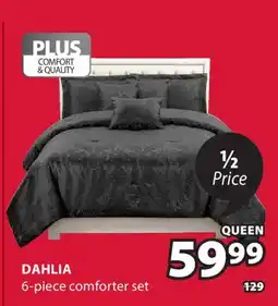 JYSK Dahlia 6-piece comforter set offer