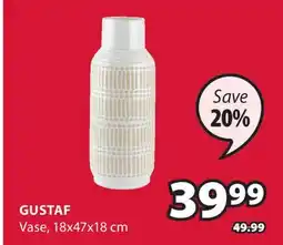 JYSK GUSTAF Vase offer