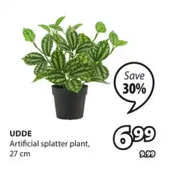 JYSK UDDE Artificial splatter plant offer