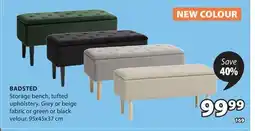 JYSK BADSTED Storage bench offer