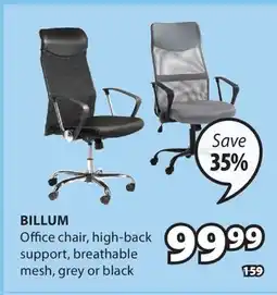 JYSK Billum Office chair offer