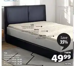 JYSK T25 Memory foam topper offer