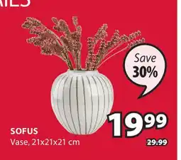 JYSK SOFUS Vase offer