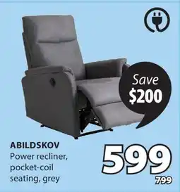 JYSK ABILDSKOV Power recliner offer