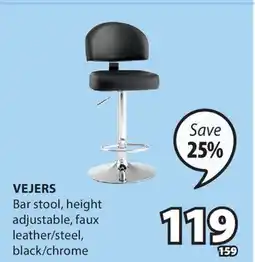 JYSK VEJERS Bar stool, height offer