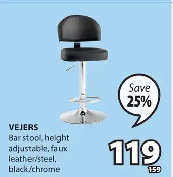 JYSK VEJERS Bar stool, height offer