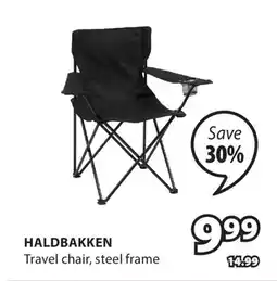 JYSK HALDBAKKEN Travel chair offer