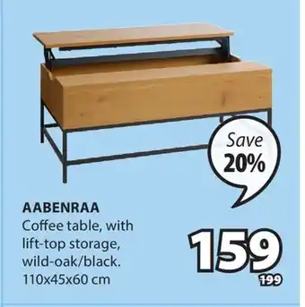 JYSK Aabenraa Coffee table offer
