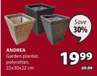 JYSK Andrea Garden planter offer