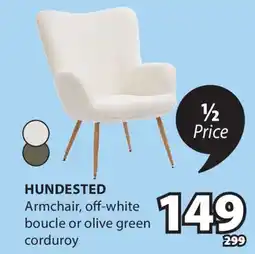 JYSK HUNDESTED Armchair offer