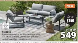 JYSK RISVEDEN 4-piece conversation set offer