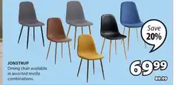 JYSK Jonstrup Dining chair offer