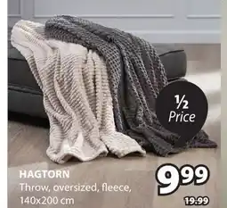 JYSK HAGTORN Throw offer