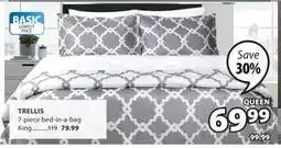 JYSK TRELLIS 7-piece bed-in-a-bag offer