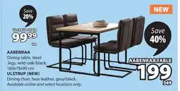 JYSK AABENRAA Dining table offer