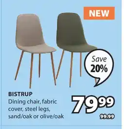 JYSK BISTRUP Dining chair offer
