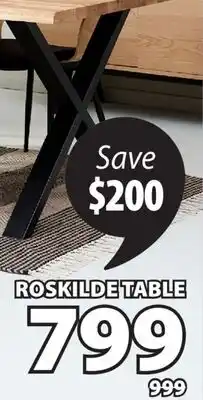 JYSK ROSKILDE TABLE offer